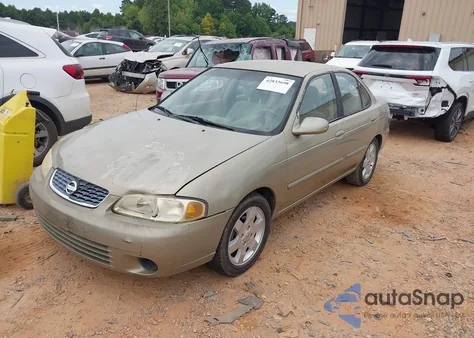 2003 Nissan Sentra Gxe z USA, uszkodzony, nr VIN 3N1CB51D33L791530